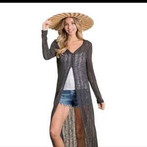 LONG LIGHTWEIGHT DUSTER